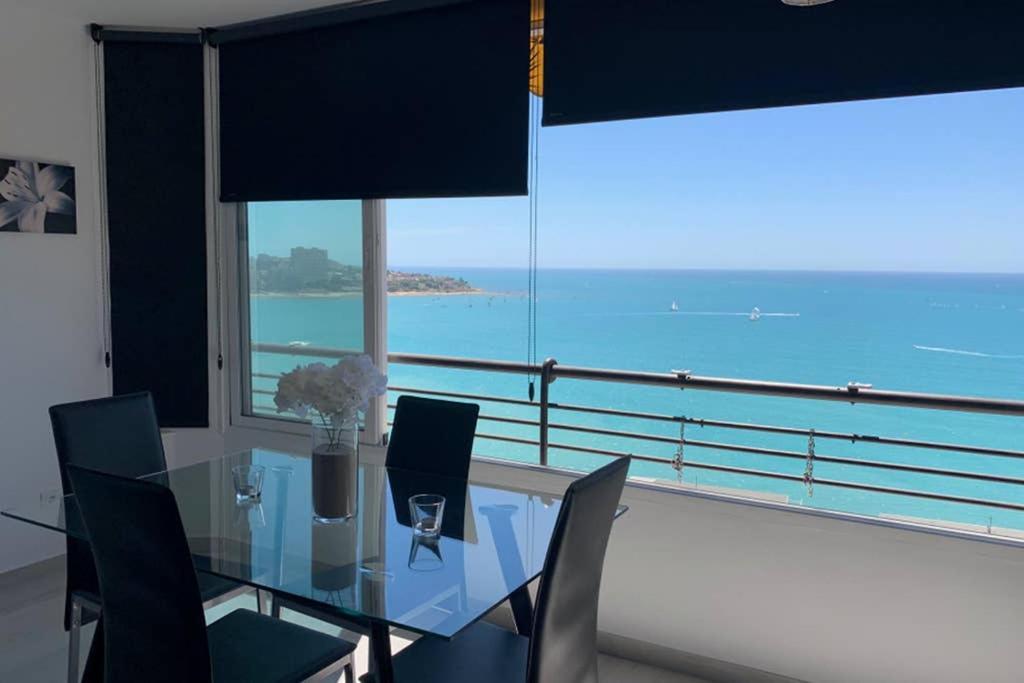 Playa Albufereta. Espectaculares Vistas Al Mar. Lägenhet Alicante Exteriör bild