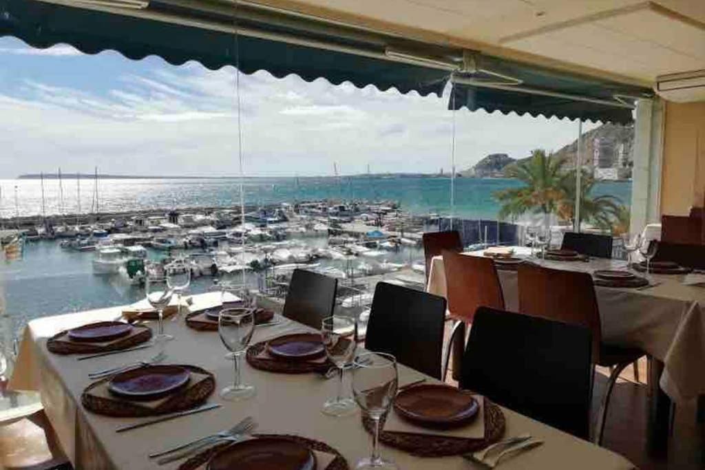 Playa Albufereta. Espectaculares Vistas Al Mar. Lägenhet Alicante Exteriör bild