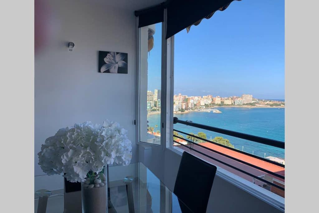 Playa Albufereta. Espectaculares Vistas Al Mar. Lägenhet Alicante Exteriör bild
