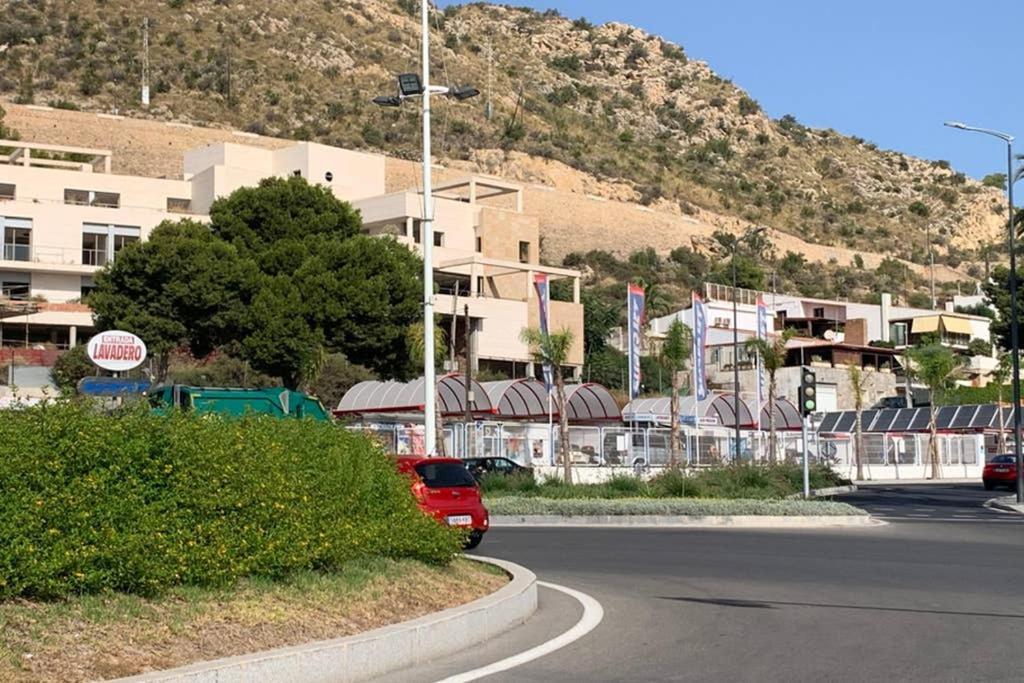Playa Albufereta. Espectaculares Vistas Al Mar. Lägenhet Alicante Exteriör bild