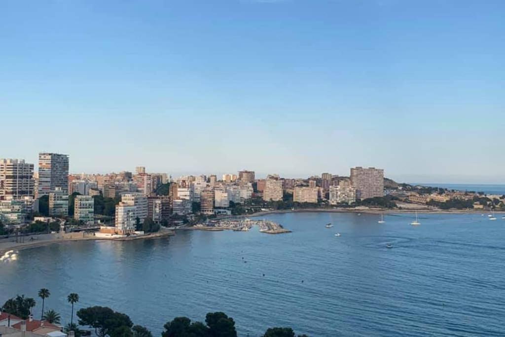Playa Albufereta. Espectaculares Vistas Al Mar. Lägenhet Alicante Exteriör bild